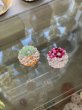 画像1: 神聖幾何学フラーレン 6mm /  オレンジアベンチュリン×水晶×グリーンアベンチュリン / ピンクストライプアゲート×水晶×ローズクオーツ (1)