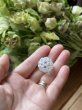 画像1: 神聖幾何学 フラーレン 3mm / ホワイトカルセドニー (1)