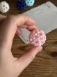 画像4: 神聖幾何学 フラーレン 4mm/ マザーオブパール/ホワイト、ピンク、ライトブルー、ネイビー (4)